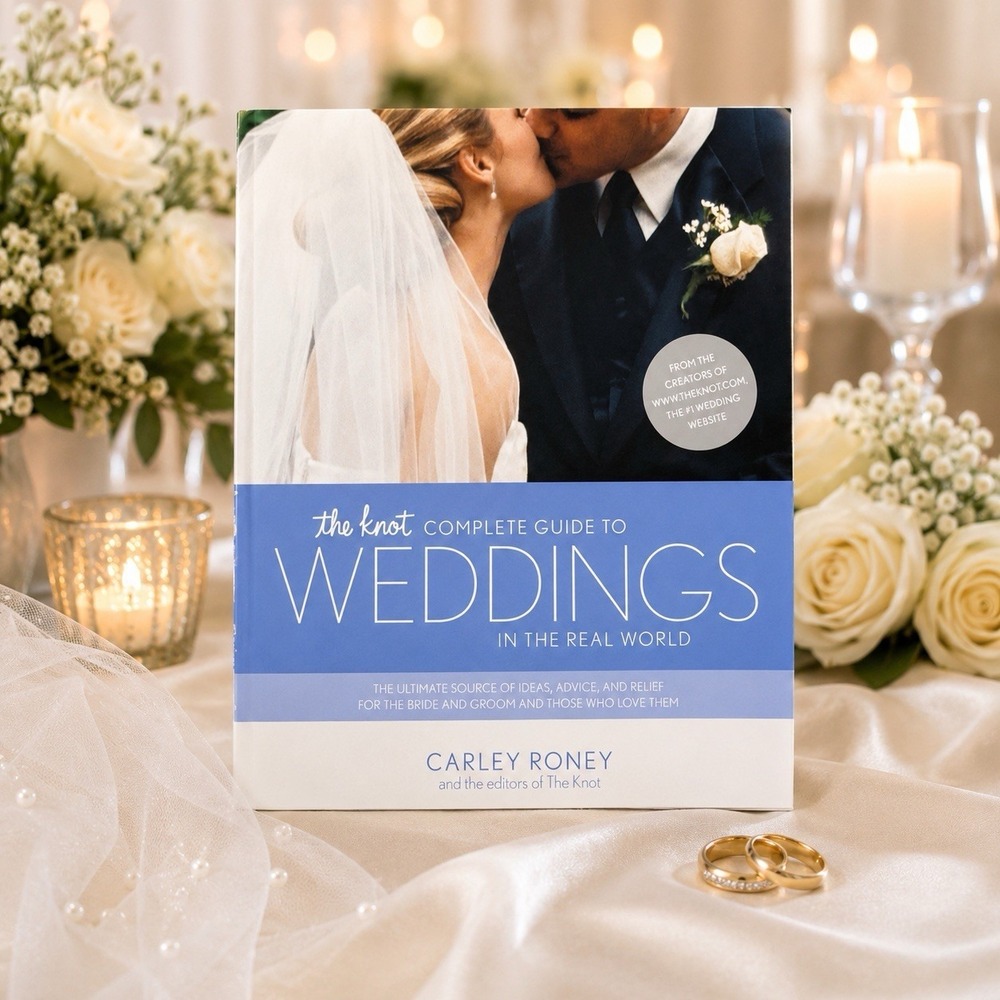Vintage 2004 The Knot Wedding Planning Book Complete Bridal Guide Shower Gift